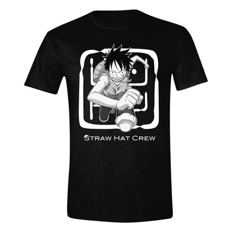 One Piece T Shirt Luffy Jumping Pcmerch Chez Mangatori