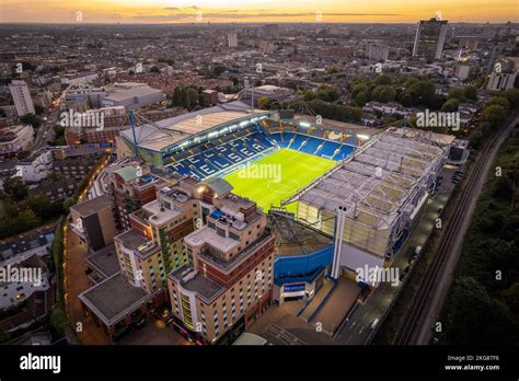 Stamford Bridge Stadium The Home Of Chelsea Football Club In London