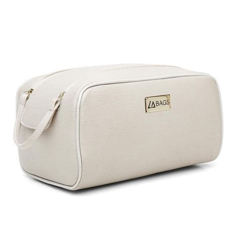 Necessaire Feminina Grande Executiva Organizadora Viagem Branco