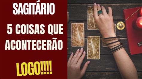 SAGITÁRIO 5 COISAS QUE TE ACONTECERÃO LOGO TAROT SIGNOS YouTube