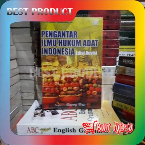 Jual BUKU Pengantar Ilmu Hukum Adat Indonesia By Prof H Hilman