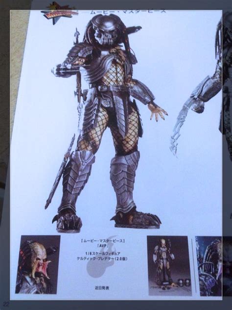 Celtic Predator Alien Vs Predator 1 6 Scale Figure Hot Toys Hi Def Ninja Pop Culture