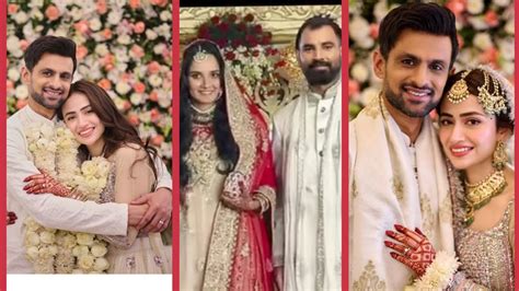 Sohaib Malik Sanajaved Married Sania Mirza Mohammad Shami