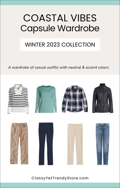 Coastal Vibes Winter Capsule Wardrobe Sneak Peek Outfits