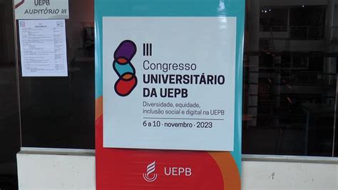 Congresso Universit Rio Da Uepb Aberto Solenidade No Ccj Youtube