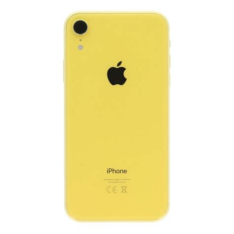 Apple IPhone XR 64GB Amarillo Asgoodasnew