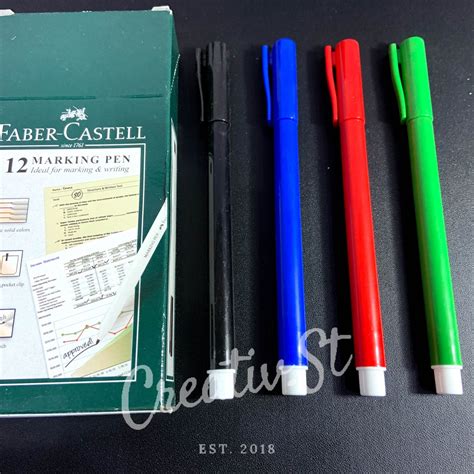 Jual Faber Castell Marking Pen New Combine Spidol Satuan Shopee Indonesia