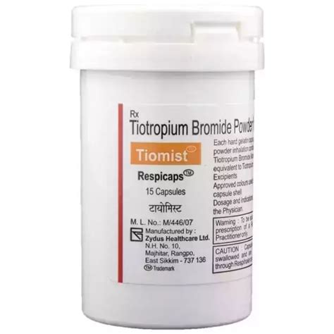 Tiomist Respicap Uses Price Dosage Side Effects Substitute Buy Online