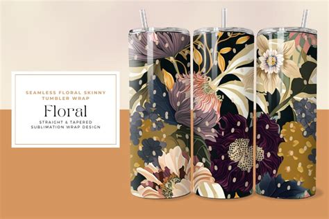 Floral Tumbler Wrap (2798764)