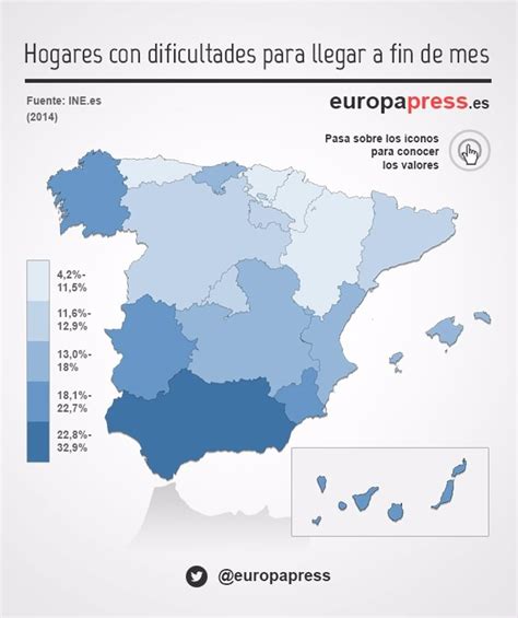 Cinco Mapas Que Reflejan La Pobreza En Espa A