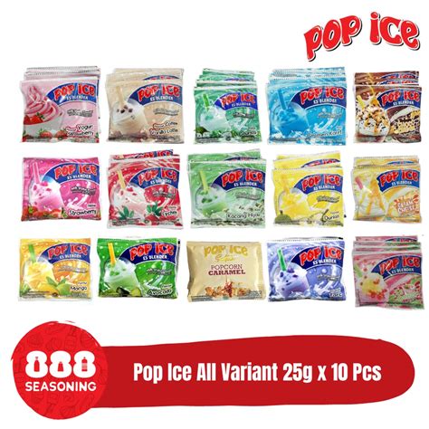 Jual Pop Ice Blender All Variant G Sachet Renceng Shopee Indonesia