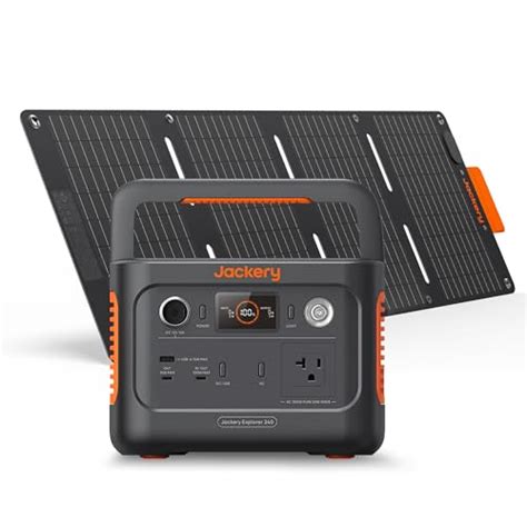 Jackery Solar Generator 240 v2 and 40W Mini Solar Panel 2024 New ...