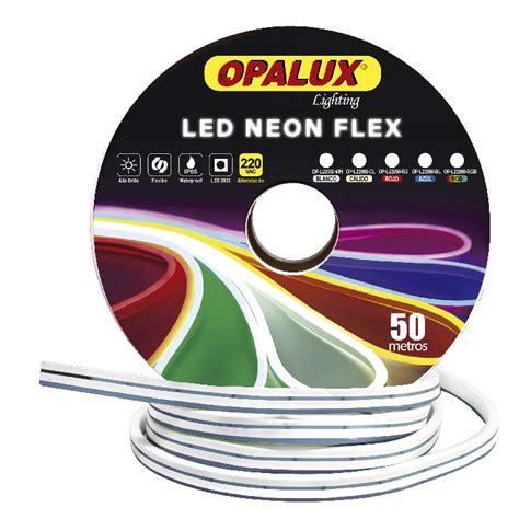 Opalux Rollo Luz Neon Rgb 50 Mts 220v
