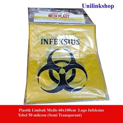 Jual Plastik Sampah Limbah Medis X Cm Pesuper Mikron Kuning