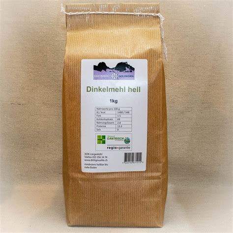 Bio Gantrisch Dinkelmehl Hell 1 Kg