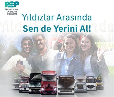 Mercedes Benz Türk PEP23 başvuruları başladı ticariden ticari araç