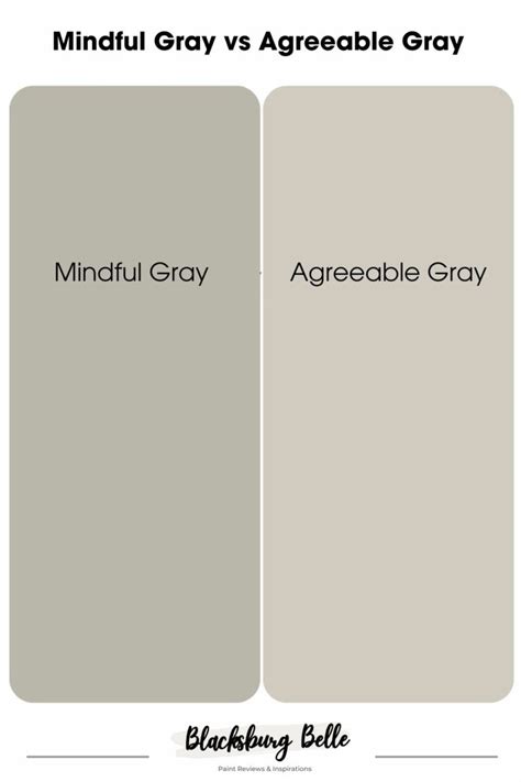 Mindful Gray Vs Agreeable Gray What S The Difference