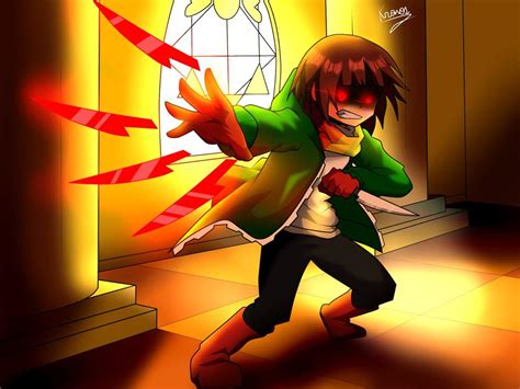 Fanart Storyshift Chara Undertale Brasil Amino