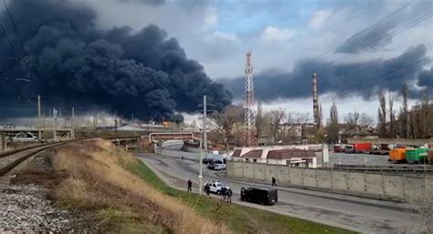 Russian Military Confirms Fuel Facility Strike On The Southern Coastal City Of Odesa