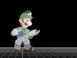 Luigi SSB4 Forward Smash SmashWiki The Super Smash Bros Wiki