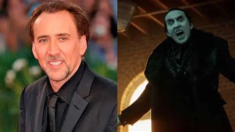 El Ic Nico Actor Nicolas Cage Se Convierte En Dr Cula En El Avance De