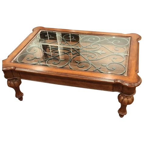 Ethan Allen Tuscan Coffee Table Chairish