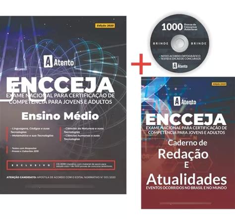 Apostila Encceja Ensino M Dio Atualizada Parcelamento