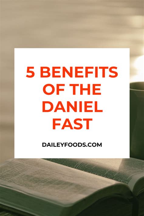 5 benefits of the Daniel Fast | Dailey Foods