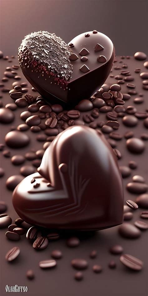 Pin by MStudio on 🦋 ART 🦋 | Chocolate hearts, Chocolate fantasy, Love ...