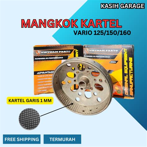 Jual MANGKOK VARIO 150 Kartel MANGKOK KAMPAS GANDA SOLUSI GREDEG VARIO