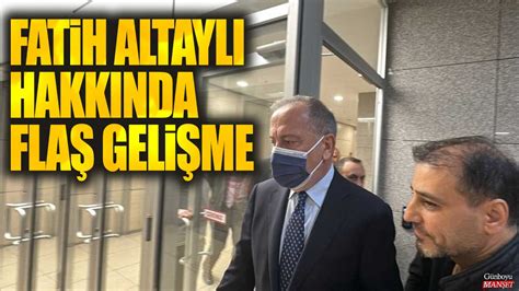 Son dakika Fatih Altaylı hakkında flaş gelişme