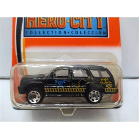 CADILLAC ESCALADE HERO CITY 21 1 64 MATCHBOX BOX BCN STOCK CARS