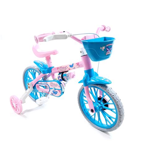 Bicicleta Aro Infantil Nathor Feminina Charm