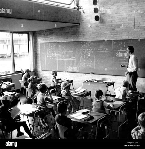 20th Century Classroom High Resolution Stock Photography And Images Alamy