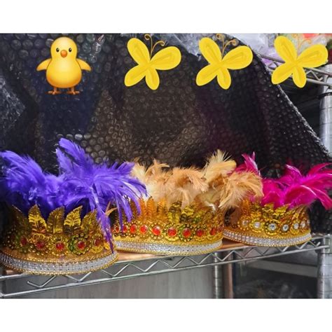 Jual Mahkota Bulu Asesories Kepala Bulu Adat Dayak Kalimanatan Shopee