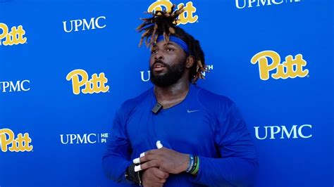 Pitt Football Training Camp David Green 8 25 22 YouTube