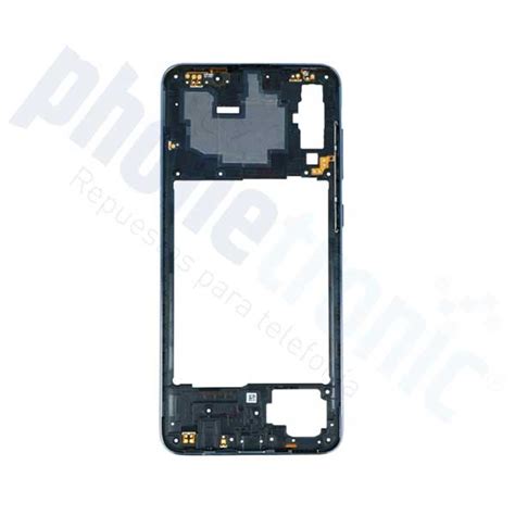 MARCO INTERMEDIO PARA SAMSUNG A70 A705F NEGRO Phonetronic