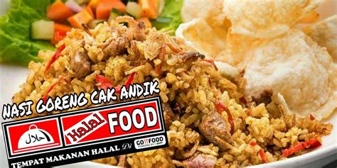 Daftar Harga Menu Delivery Halalfood Nasi Goreng Cak Andik Bali