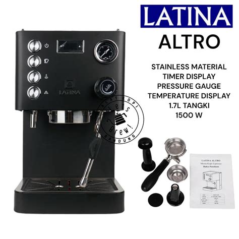 Jual Mesin Kopi Espresso Latina Altro Ml Boiler Brew Temperature