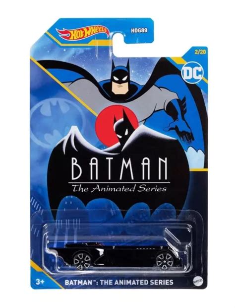 HOT WHEELS DC Batman The Animated Series Batmobile Carta Lunga Nera EUR 16 31 PicClick IT