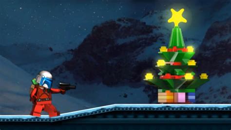 Jango Fetts Christmas Adventure Lego Star Wars Flash Game