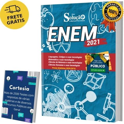 Apostila Enem Exame Nacional Ensino M Dio Completa Submarino