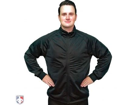 Smitty Track Style Basketball / Wrestling Referee Jacket - Black | Ump ...