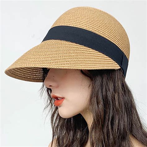 Travelwant Womens Floppy Summer Sun Beach Straw Hat UPF50 Foldable Wide