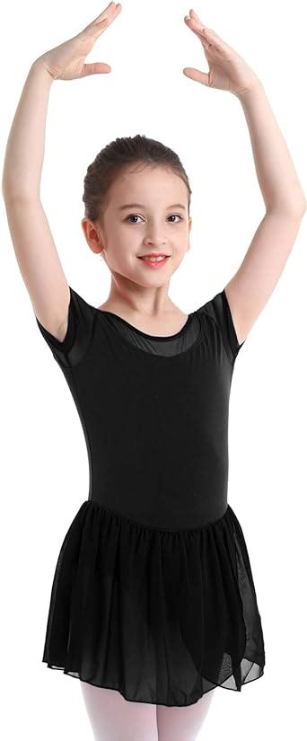 Yizyif Enfant Fille Justaucorps De Danse Classique Tutu Robe Ballet