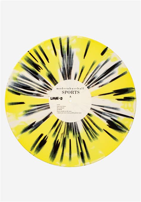 Modern Baseball Sports Exclusive Lp Pinwheel Color Vinyl Newbury Comics