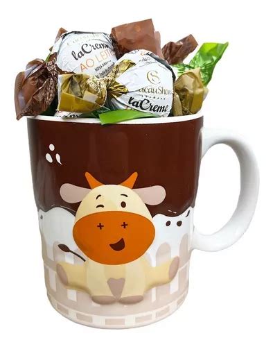 Kit Caneca Cremilda C Trufas Sortidas Chocolate Cacau Show