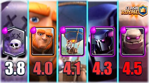 LOS 5 MAZOS MÁS CAROS DE SUBIDA DE COPAS Clash Royale WithZack