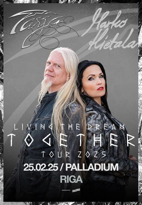 Living The Dream Together Tour 2025 Tarja Turunen Marko Hietala