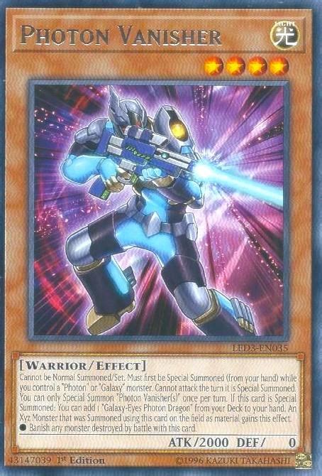 Photon Vanisher Legendary Duelists White Dragon Abyss Yugioh